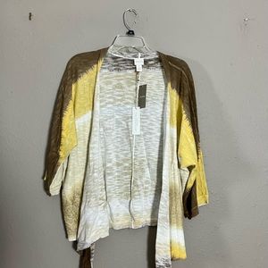 Chico’s Tie Dye Shaline Cardigan